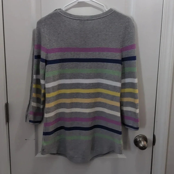 Talbot's Women's Sweater with stripes - Picture 2 of 8